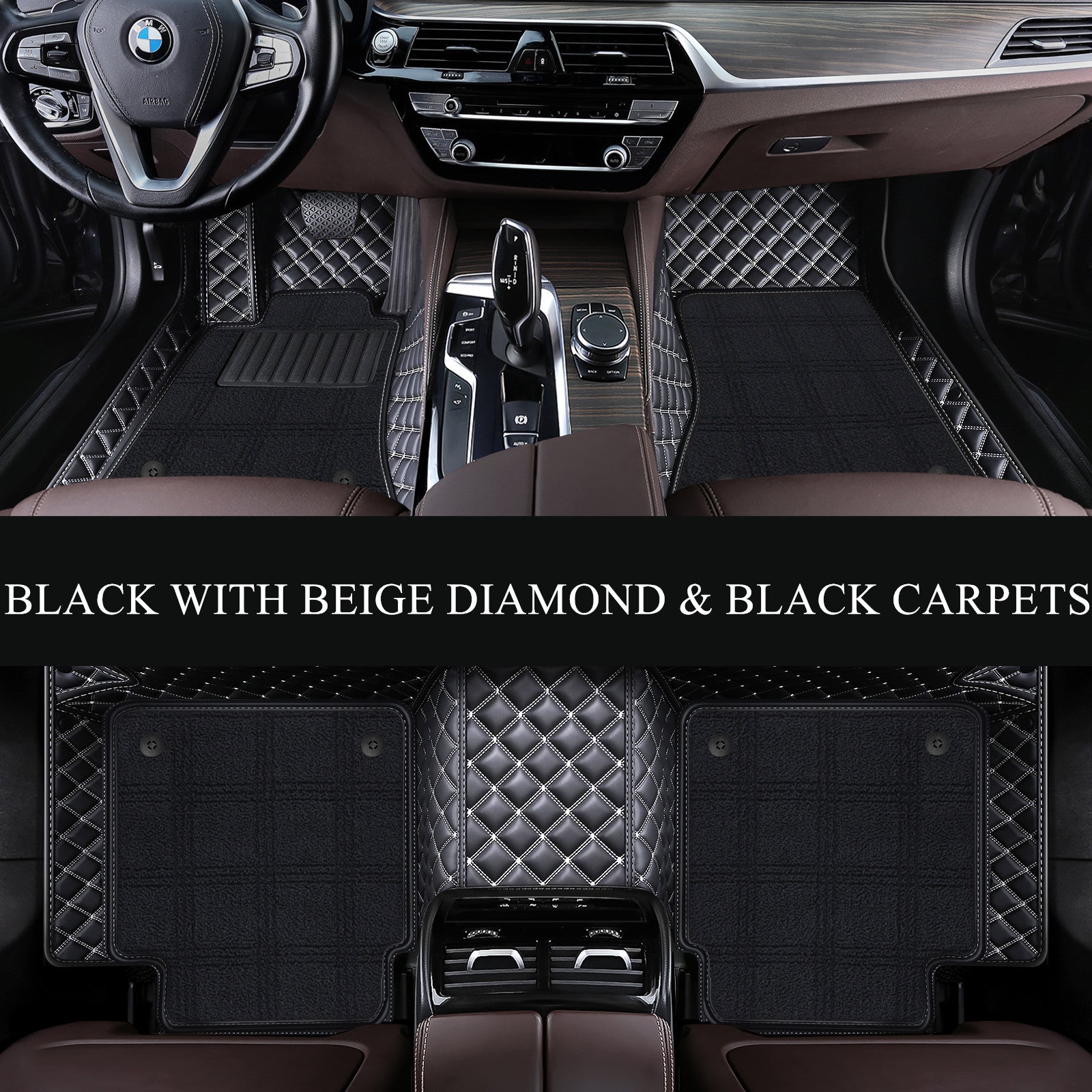 Diamond car clearance mat