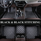 Carvigor Diamond Stitching Custom Luxury Car Mats Set