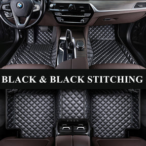 Carvigor Diamond Stitching Custom Luxury Car Mats Set