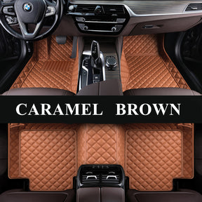 Carvigor Diamond Stitching Custom Luxury Car Mats Set