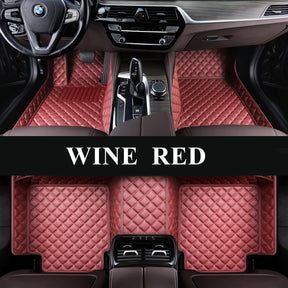 Carvigor Diamond Stitching Custom Luxury Car Mats Set